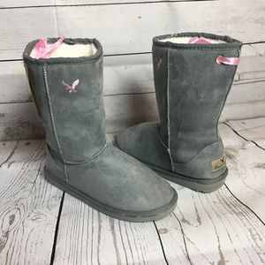 Boots Brown Size 7 Grey Size 8
